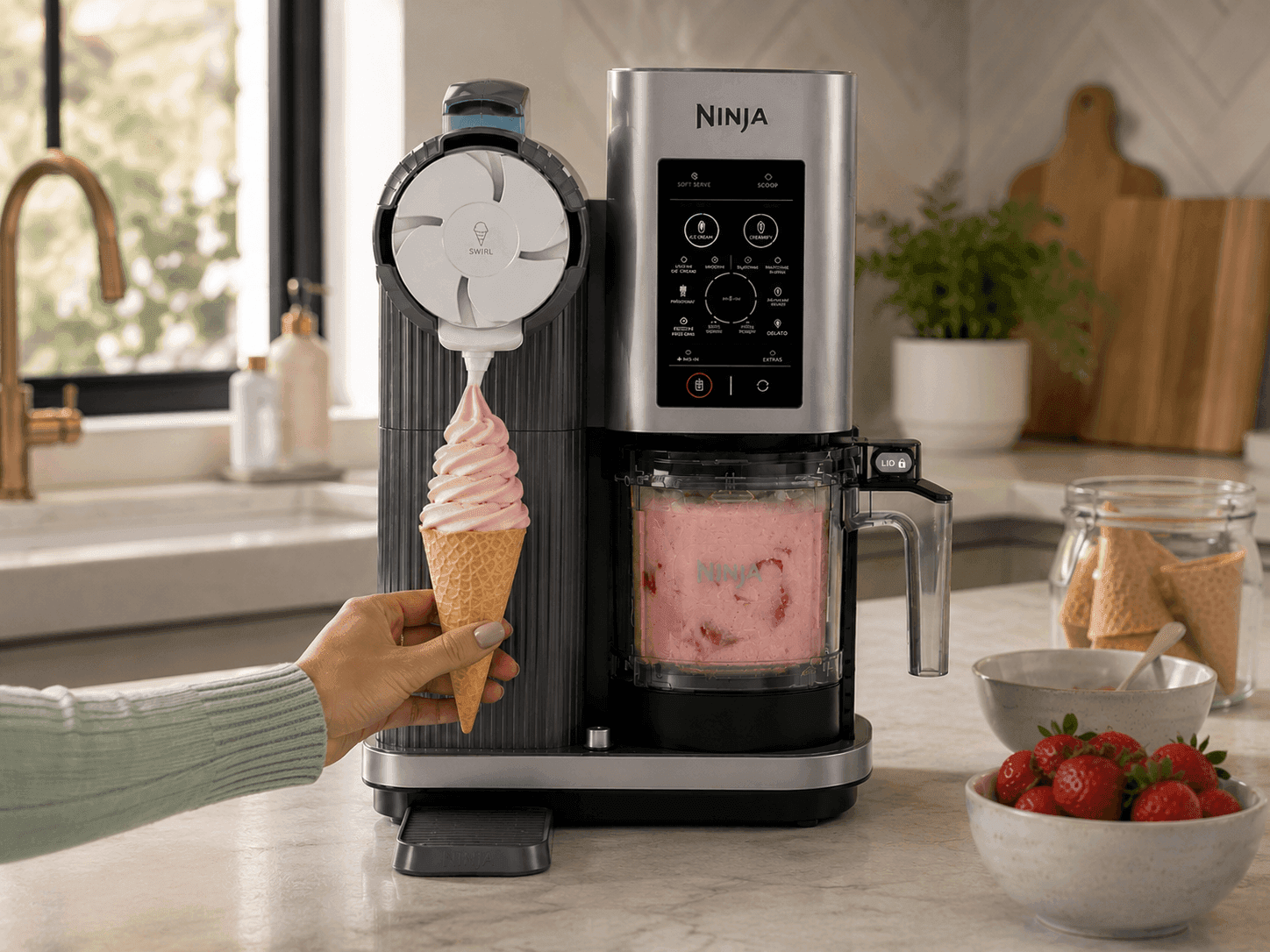 Ninja CREAMi Swirl – Aparat za sladoled za iznajmljivanje — rentanje.com